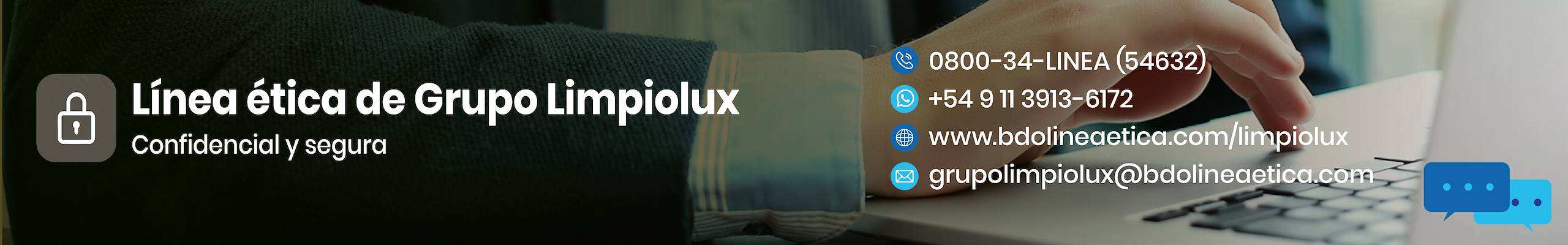 Linea etica de Grupo Limpiolux